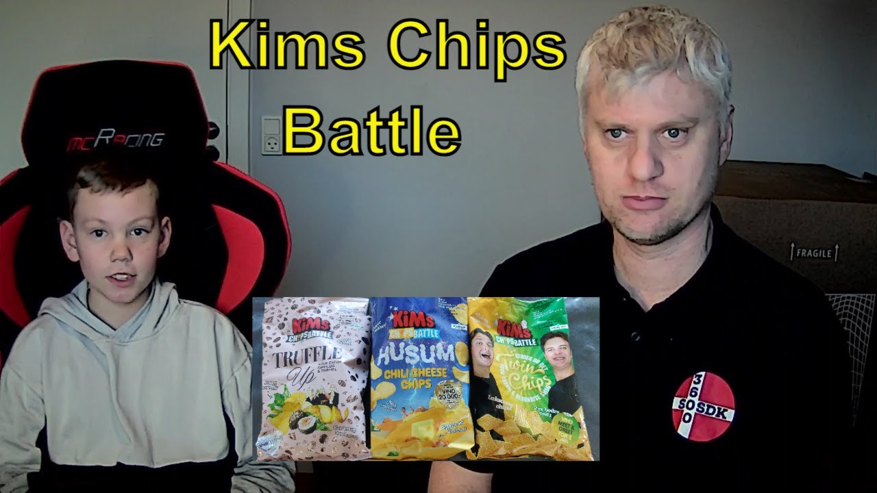 Kims Chips Battle vi smager de 3 chips. YouTube
