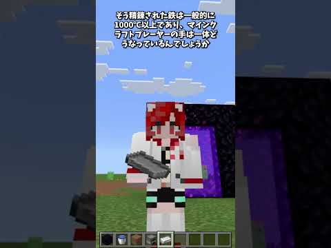 プレイヤーの秘密 #shorts  #マインクラフト #minecraft