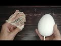 Декор пасхального яйца под ФАБЕРЖЕ 🌹/Пасхальный декор/ 🌹Easter egg decor