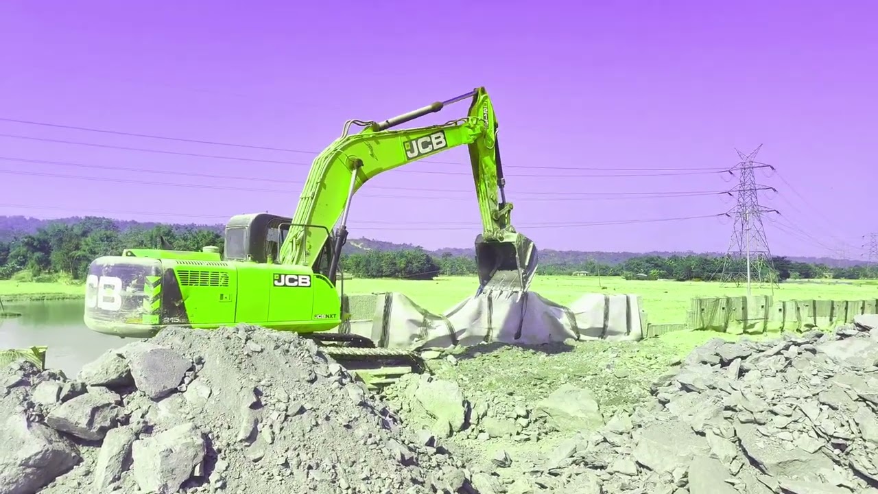 JCB & Dumper Truck Teamwork: Non-Stop Loading and Unloading Operations! 🏗️🚛