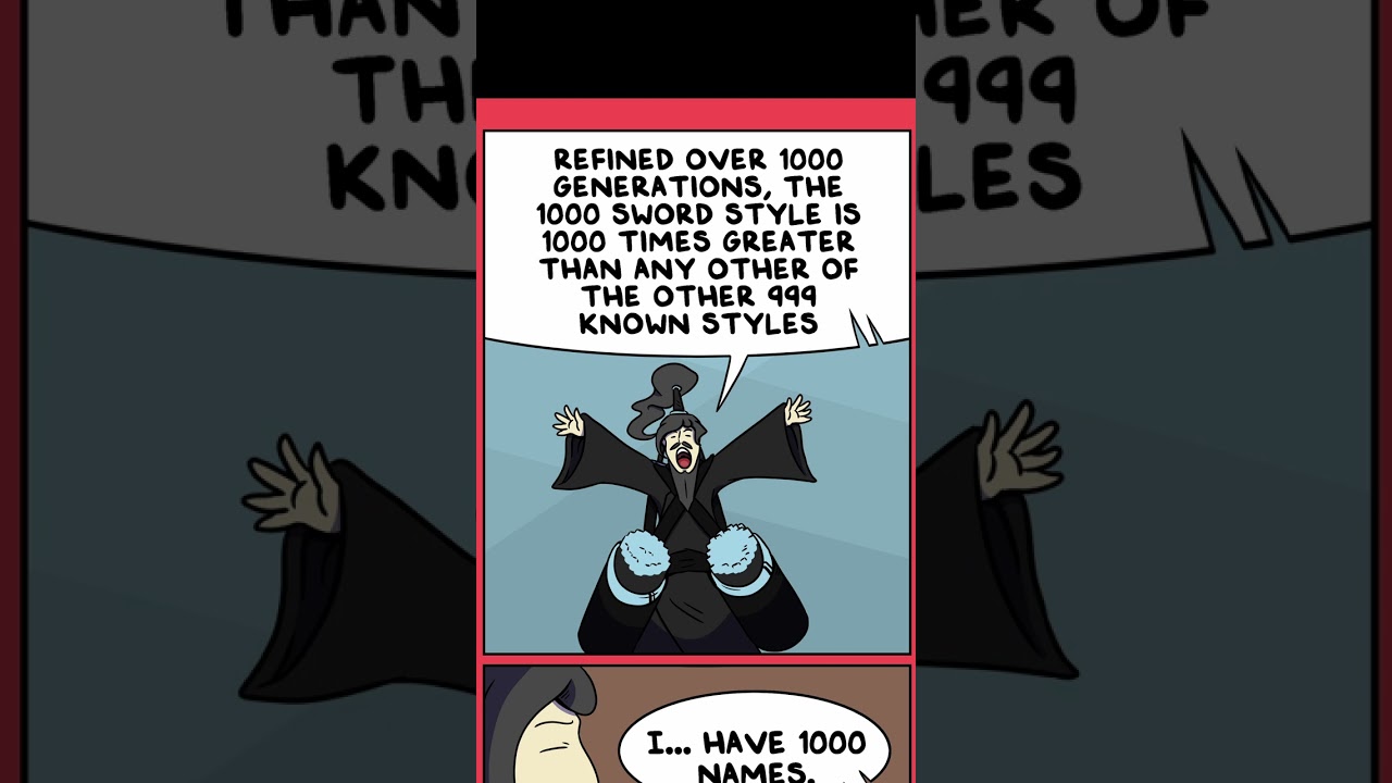 Master of The 1000 Sword Style! A DND Swordquest Webcomic Dub by Matthew J Wills
