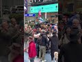 Tensions Rise At Dueling Rallies In Times Square #shorts