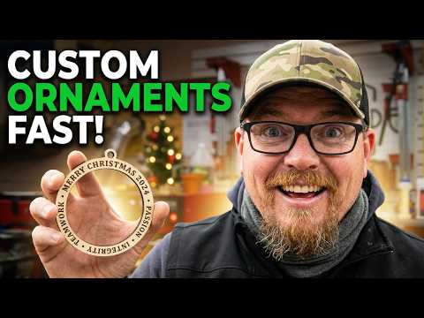 Lightburn Tutorial: How to Wrap Text Around a Circle for Ornaments
