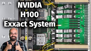 Looking at NVIDIA H100 with High End Exxact System
