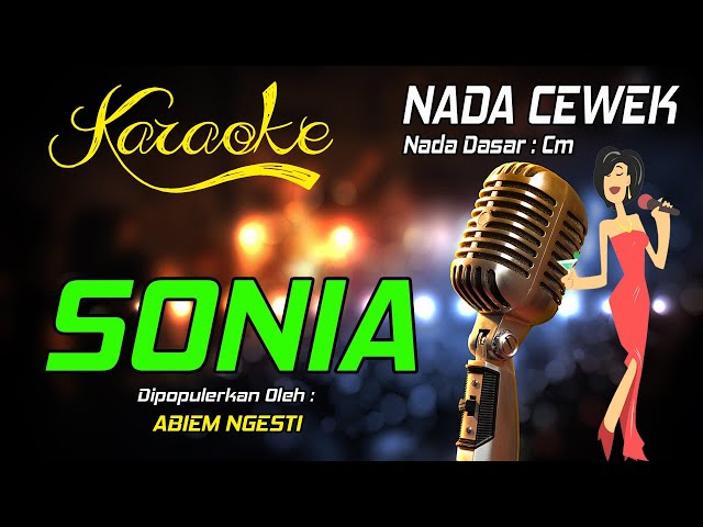 Karaoke SONIA - Abiem Ngesti ( Nada Wanita ) class=