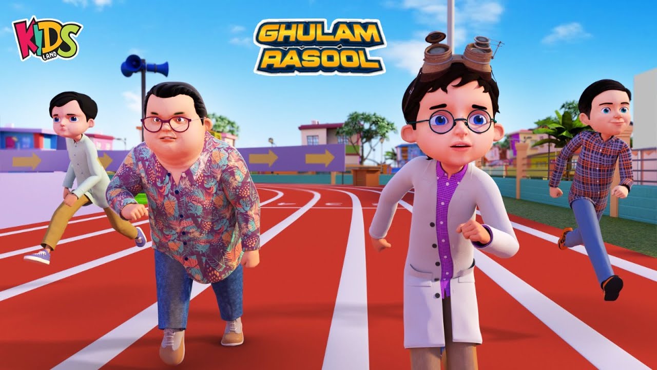 Race Kon Jeetay Ga ? | New Episde 2025  | Ghulam Rasool Cartoon Series | Islamic Cartoon