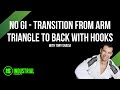 BJJ: No Gi Transition from Arm Triangle to Back with Hooks