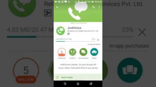 Why jio4Gvoice not work in htc phon. screenshot 4