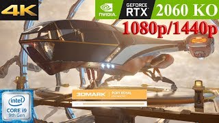 3DMark: RTX 2060 KO | Ray Tracing 1440p VS 1080p Performance