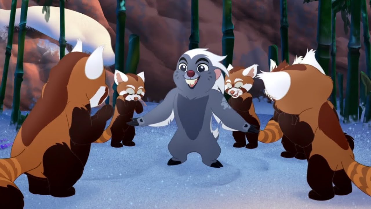 The lion guard meet Red Pandas - YouTube