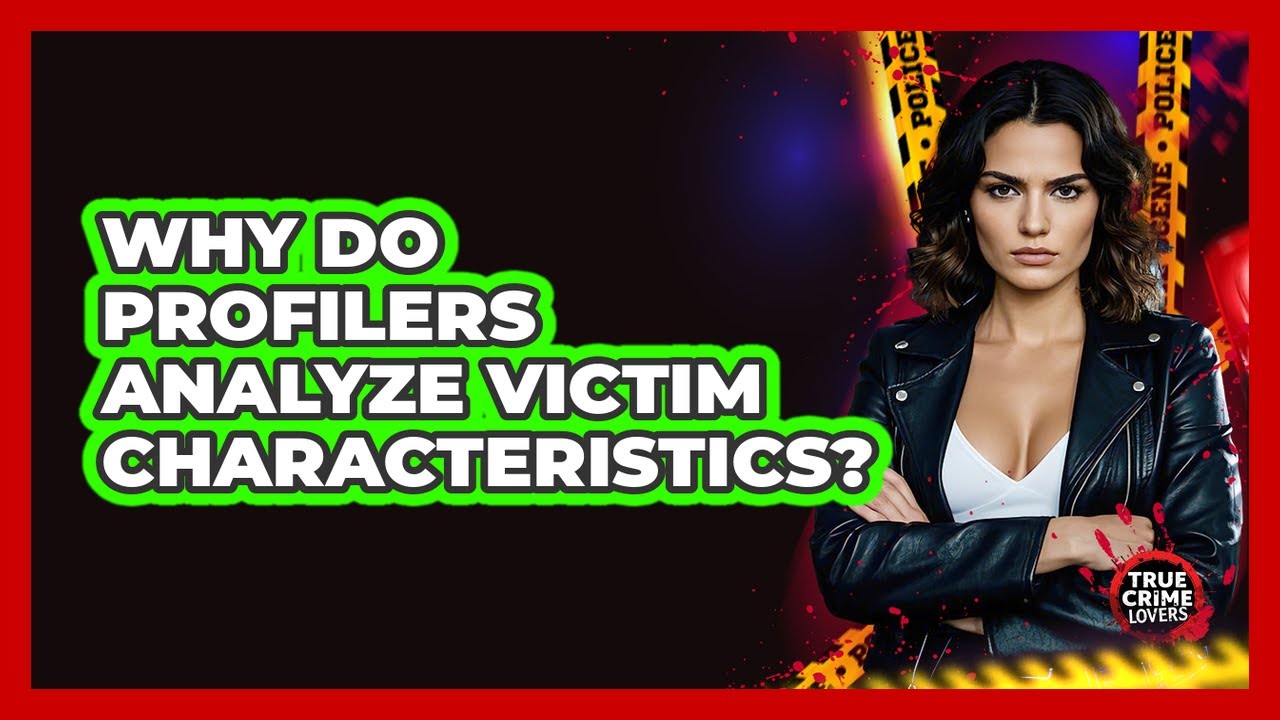 Profipers Why Do Profilers Analyze Victim Characteristics? - YouTube