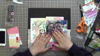 Process Video 141: Scrapbook Layout: Forever and Always - SNL Design Team Challenge