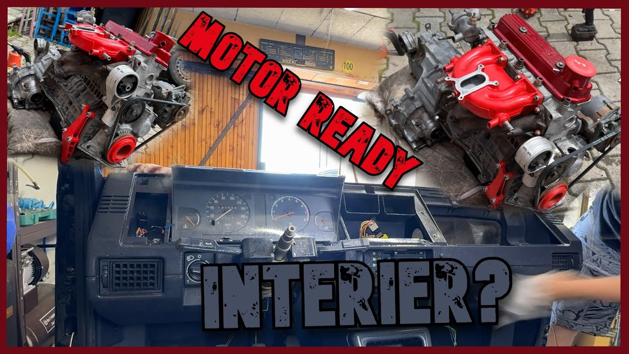 MOTOR je připraven🔧 INTERIER jako nový 🔧 Fakoř vlog_39
