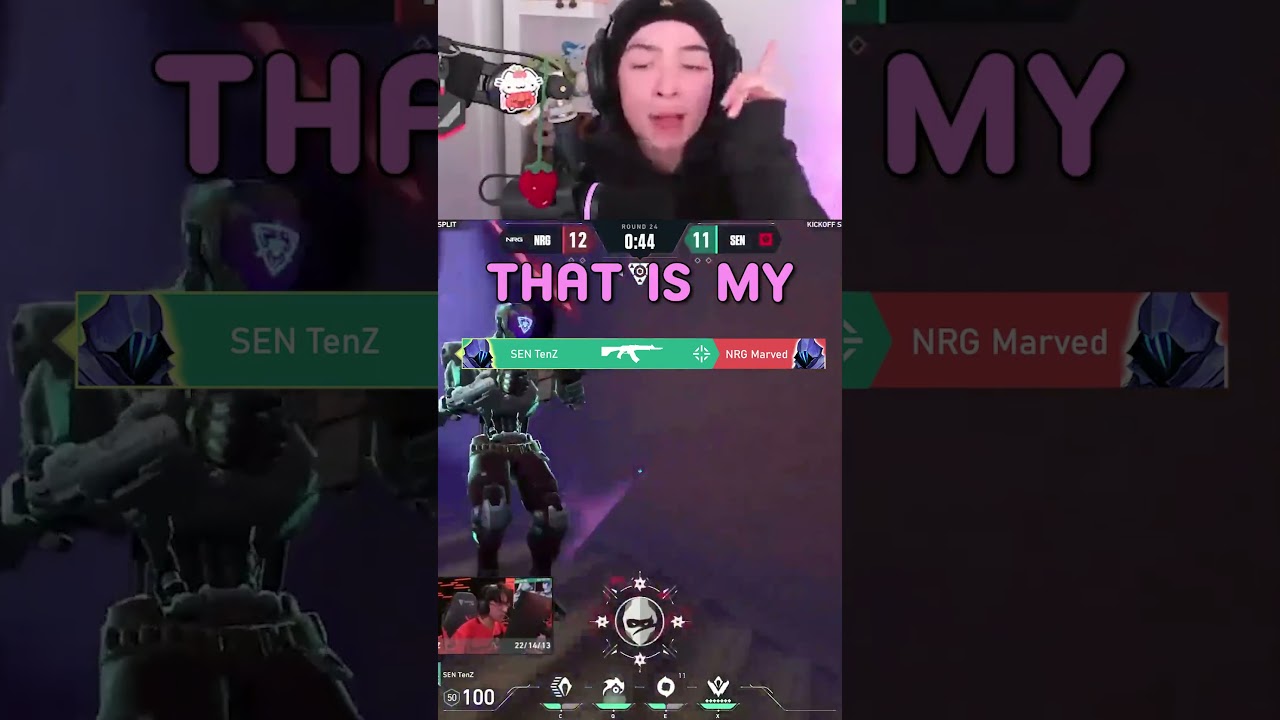 THIS IS WHY TENZ IS THE GOAT #valorant #tenz  #valorantclips