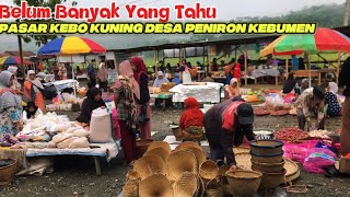 Not Many People Know About the New Kebo Kuning Market in Peniron Village, Kebumen