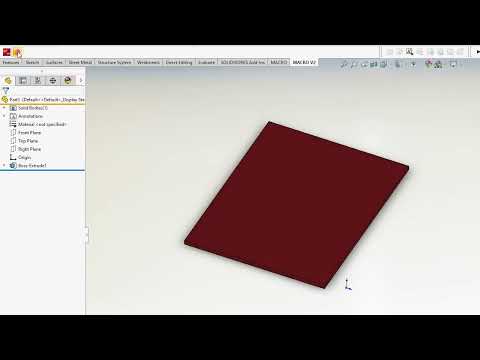 Solidworks Macro - Part random color