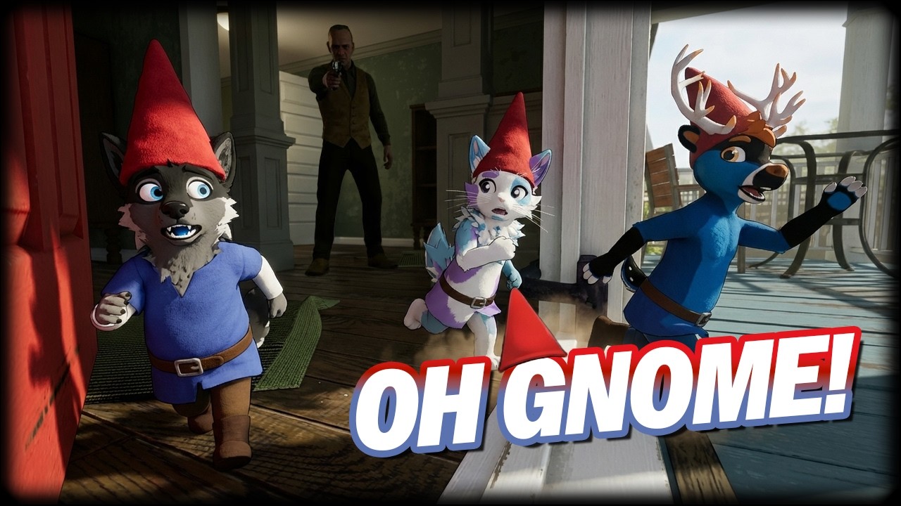 This NEW Multiplayer Gnome Game is NUTS! | Burglin' Gnomes - YouTube
