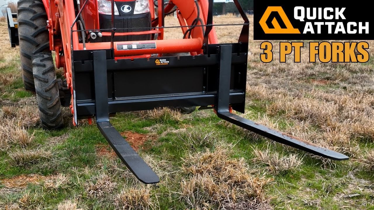Quick Stack Light - Tractor Pallet Forks | Quick Attach Tractor ...