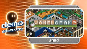 Voxelgram 2 demo gameplay | Shed 🛠️