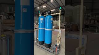 500 LPH Fully Automatic RO System with Auto Multiport Valve & Standby Pumps for uninterrupted work.