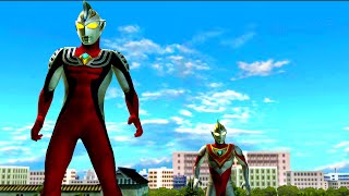 Ultraman SMALL GAIA and Ultraman JUSTICE - TagTeam NEW Request 635