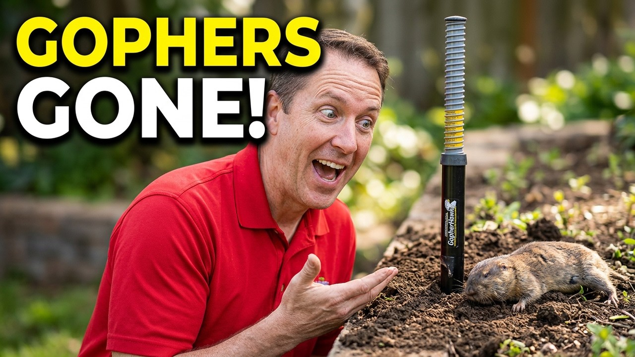 Gopher Stop Stop Gopher Damage Now With This Proven Trap - YouTube