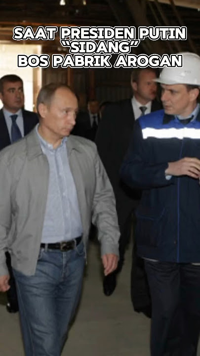 Presiden putin VS Pengusaha nakal