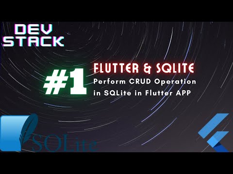 Right way to use SQLite in Flutter Apps  using Sqflite | Flutter SQFLite  CRUD Operation #1