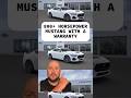A Ford Mustang with 800 horsepower AND a warranty #Ford #FordMustang #Horsepower #V8