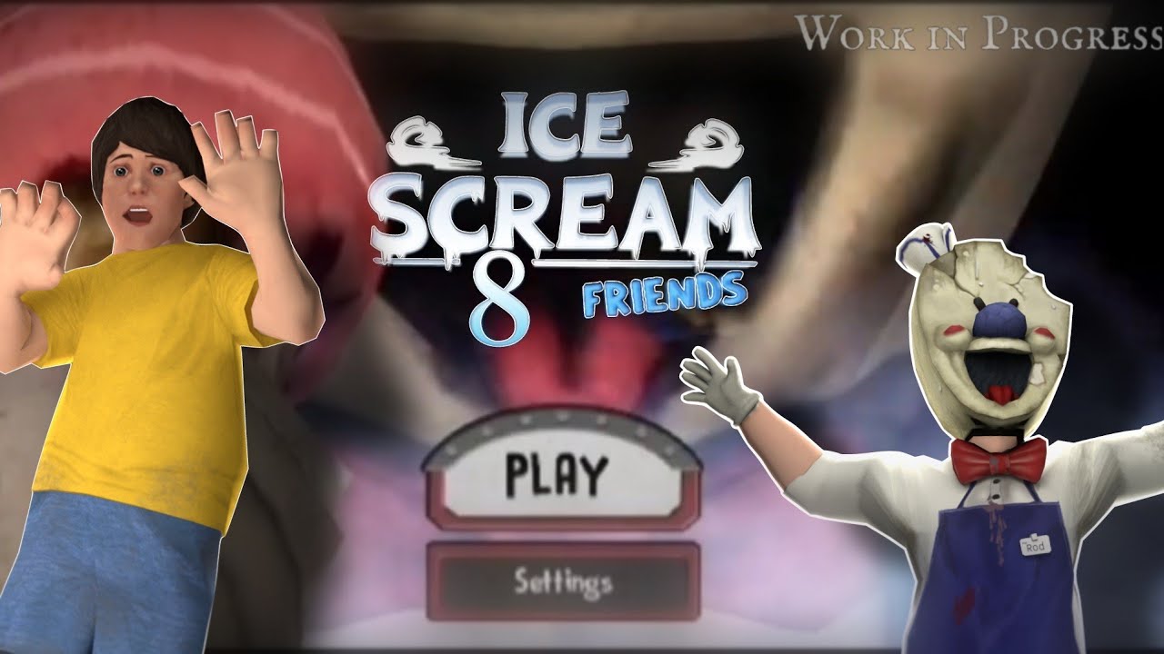 Ice Scream 8 Friends Early Access Game•Ice Scream 8 Official Game•Ice  Scream 8 Gameplay•FanMade 