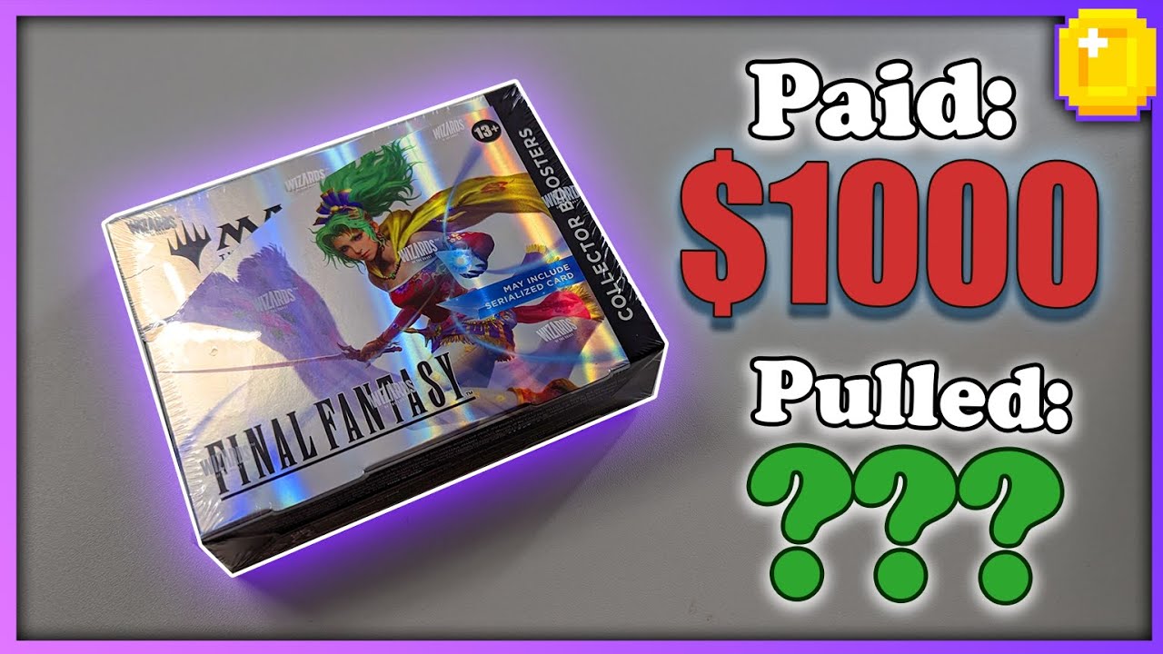 FINALE FANTASY コレクターブースター 6パック 2nd Final Fantasy Collector Booster Box Givewaway LIVE