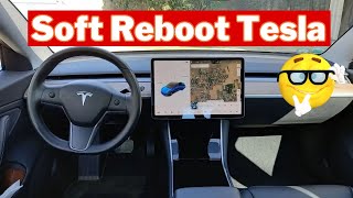 How to Soft Reboot Tesla | 3 Minutes to Reset Tesla Screen |  Hidden Feature screenshot 4