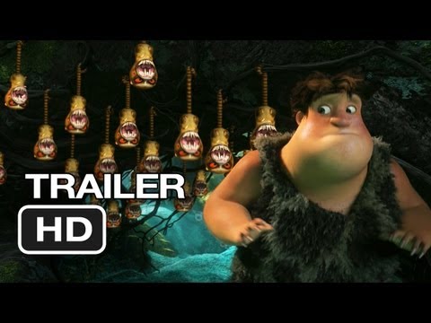 The Croods Official Trailer #1 (2013) - Nicolas Cage, Emma Stone Movie HD