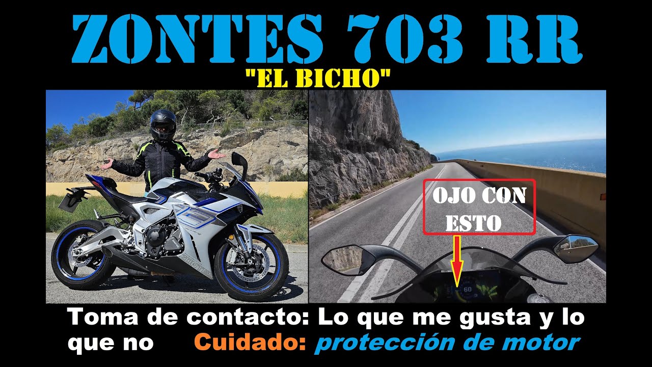 Prueba Zontes 703 RR  -