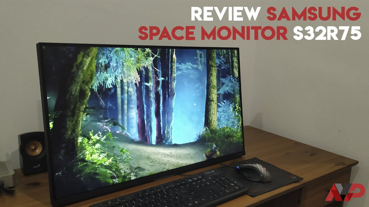 Samsung Space Monitor S32R75: ¡32 pulgadas de puro monitor! 