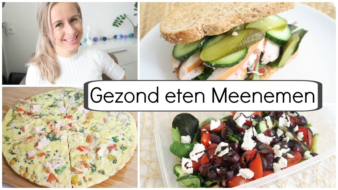 Verbazingwekkend Gezond Eten Meenemen - 3x Lunch Recept voor School of Werk #2 OT-49