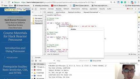 Javascript .this explained