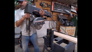 Craftsman Radial Arm Saw tear down & Cleanup