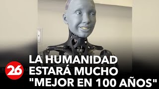 El robot más avanzado del mundo predijo el futuro de la humanidad para dentro de 100 años