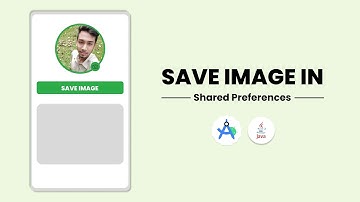 Save Image in Shared Preferences Android Studio