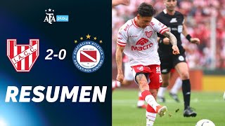 Instituto 2 vs 0 Argentinos Juniors  | #TorneoClausura2025 | Resumen | Fecha 8