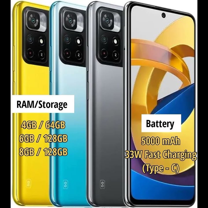 POCO M4 Pro 5G Launched in India Full Specifications Features and Price