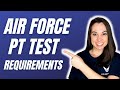 NEW Air Force PT Test Fitness Requirements 2021