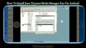 How To Install Sony Ericsson Mrdia Manager .Exe On Android  | Vk7projects| Exagear Windows Emulator