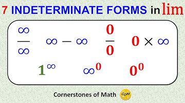 Indeterminate Limits, ASSEMBLE! | 7 Types & Examples