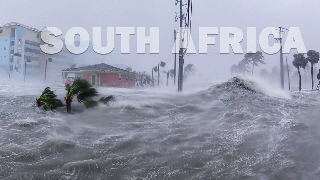 South Africa Flooded! Gordon's Bay Swamped by Massive Waves and Storm Surge