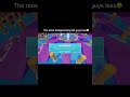 the most disappointing fall guys loss🤣 #shorts #funny #videogames