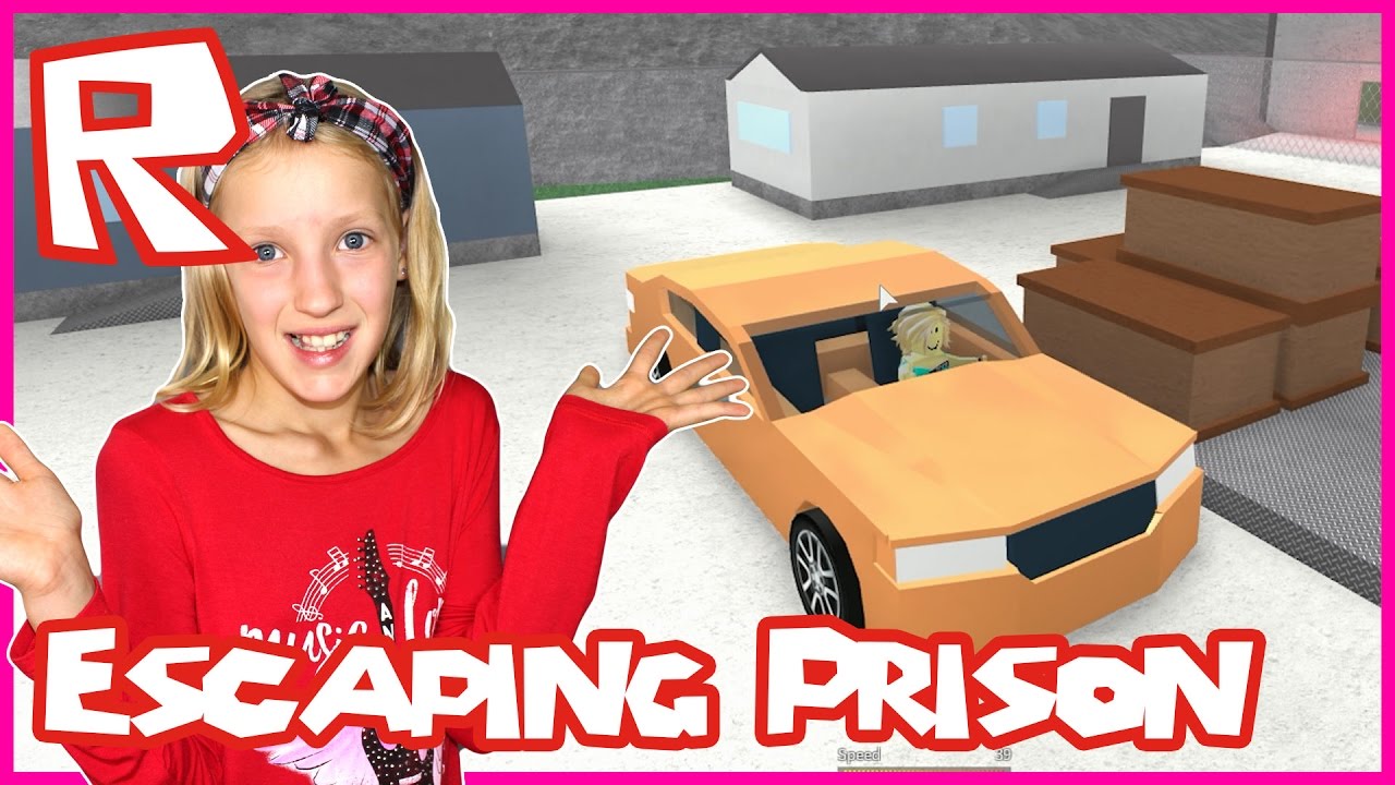 Roblox Prison Life Escaped With Help Youtube - obby karina and ronald roblox