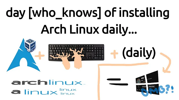 Day 371 of installing Arch Linux daily
