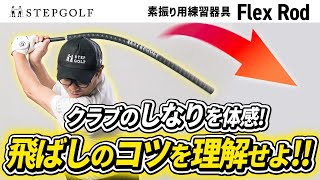 STEPGOLF ステップゴルフ 素振り練習器具　約40 インチ750g Flex Rod（素振り用練習器具） | STEPGOLF STORE｜ステップゴルフがお